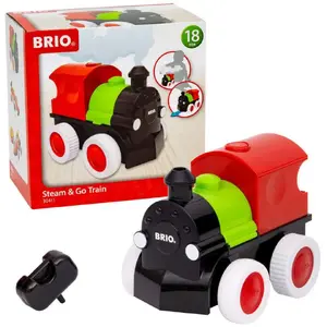 Toy vehicle Ravensburger BRIO Push & Go Train 63041100 with steam function