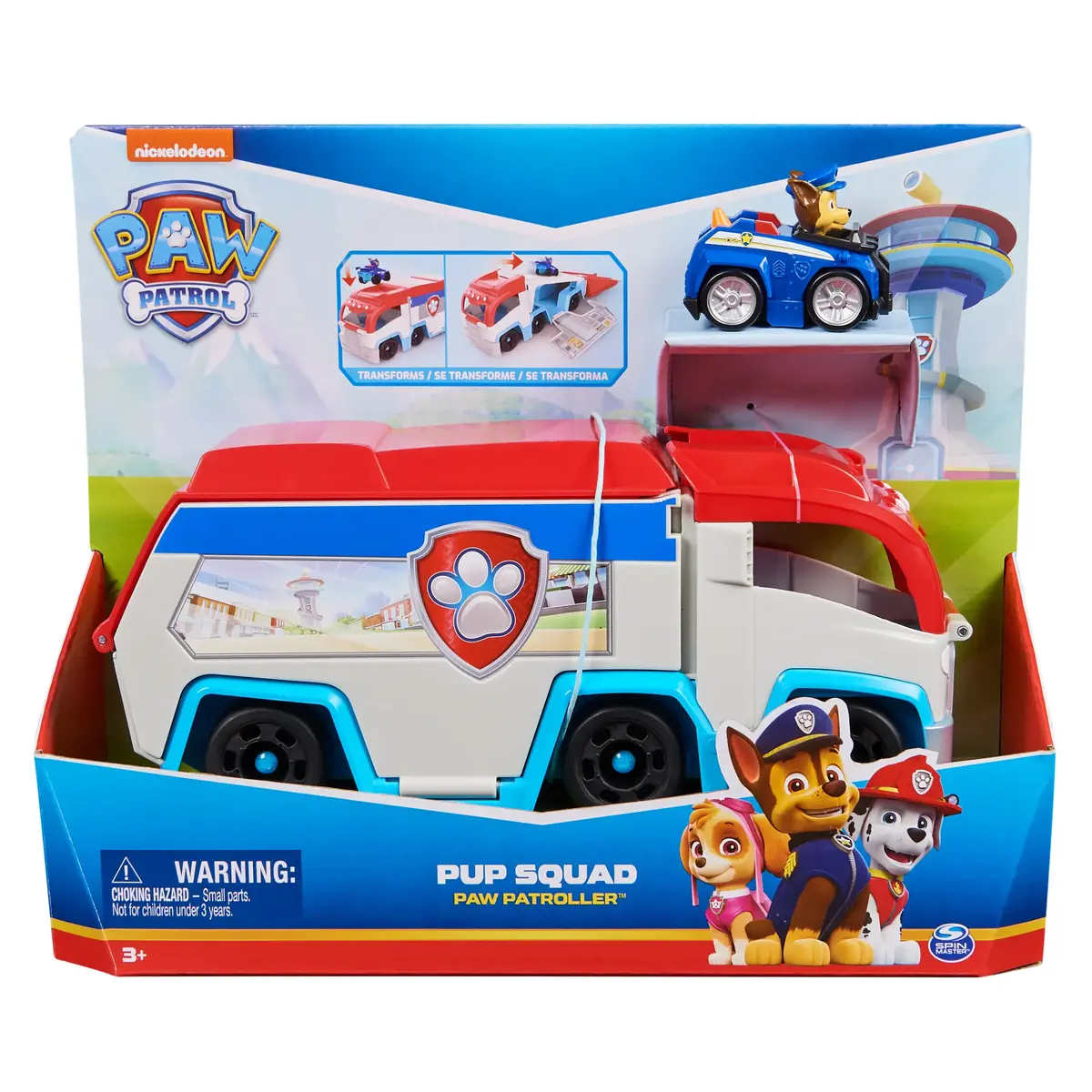 Transportlīdzekļu komplekts PAW Patrol Pup Squad Patroller Photo 2