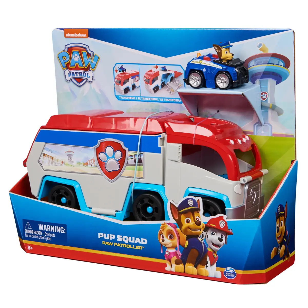 Transportlīdzekļu komplekts PAW Patrol Pup Squad Patroller Photo 8