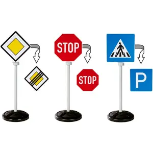 Traffic Signs set Simba‑Dickie model 800055481 — durable plastic educational toy set for children