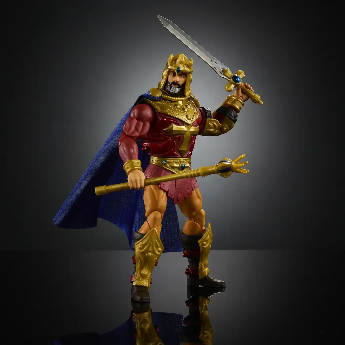 MATTEL Masters of the Universe New Eternia King Randor Photo 4