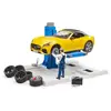 BRUDER Car Service Center bworld 62112 набор Photo 2