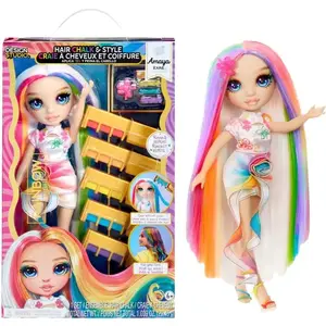 Matu krīta komplekts MGA Entertainment Rainbow High Amaya — pagaidu matu krāsošanai lellēm, modelis 526780-EUC