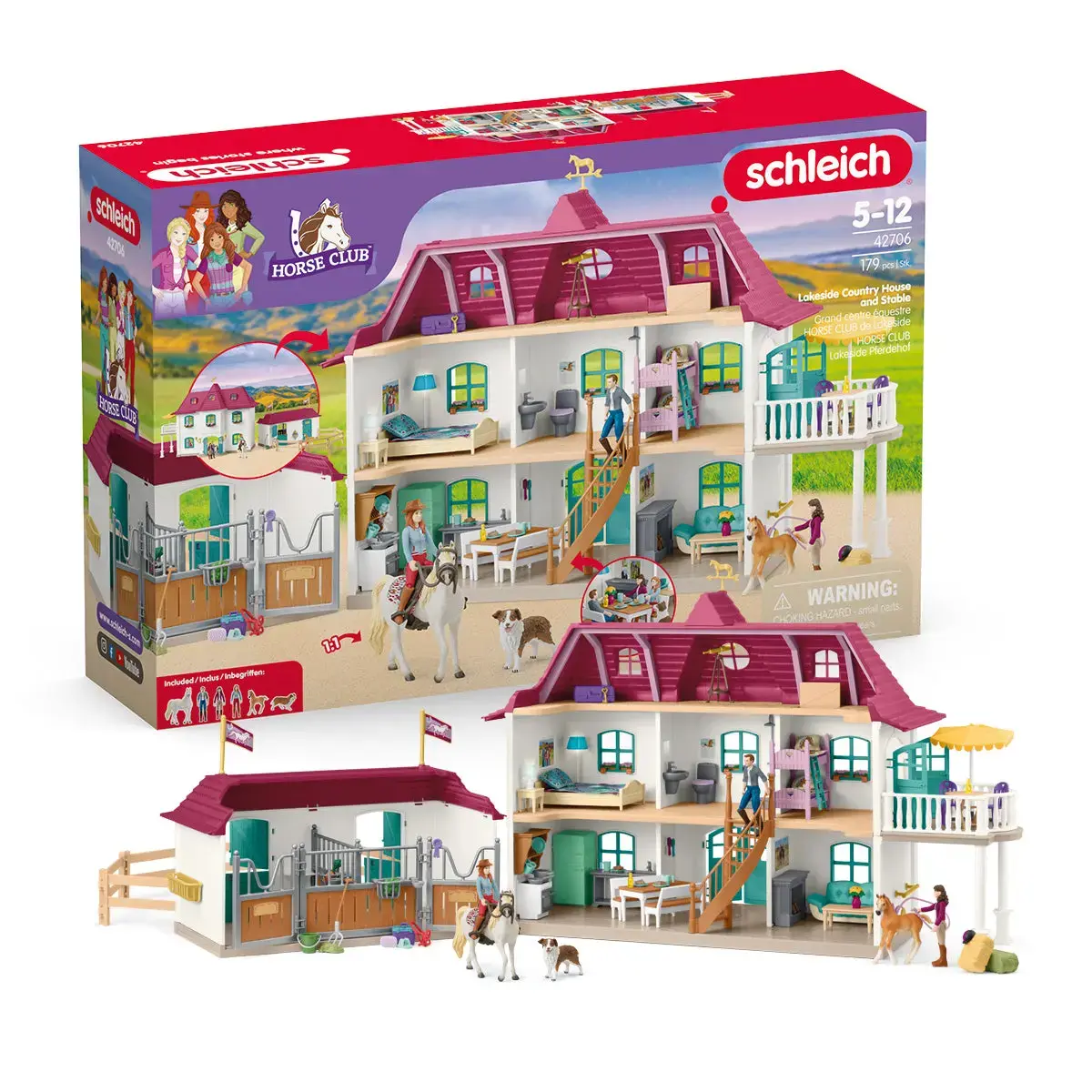 House Schleich HORSE CLUB Lakeside Country House and Stable Photo 3