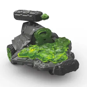 Action/Adventure Schleich ELDRADOR CREATURES Stone Jet with Mini Creature Green Grey