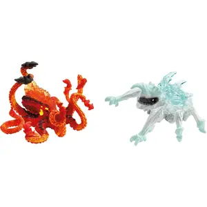 Игровой набор Schleich Eldrador Creatures Жук Льда против Огненного Осьминога, фигурки, модель 70826