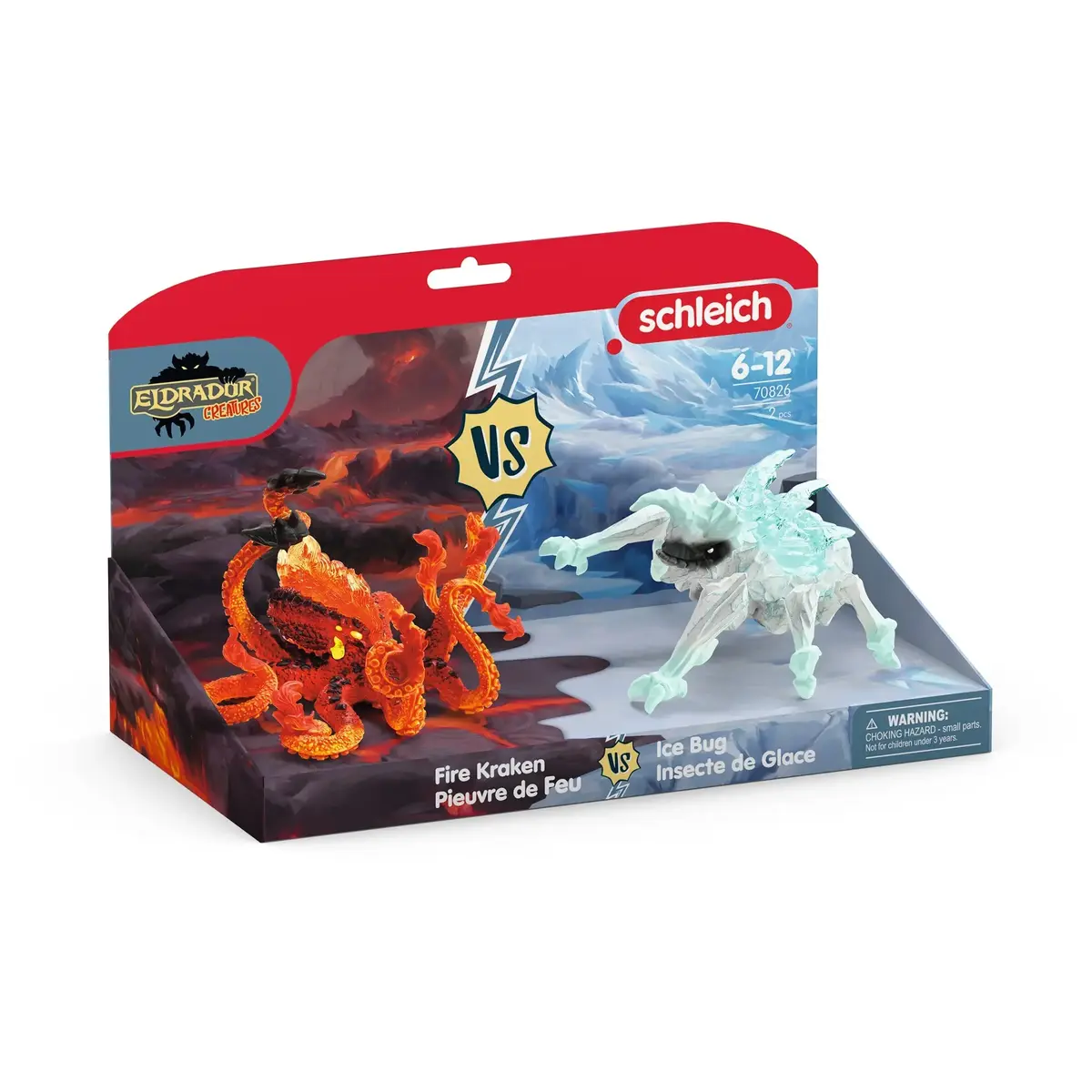 Schleich Eldrador Creatures Жук Льда vs Огненный Осьминог 70826 Photo 4
