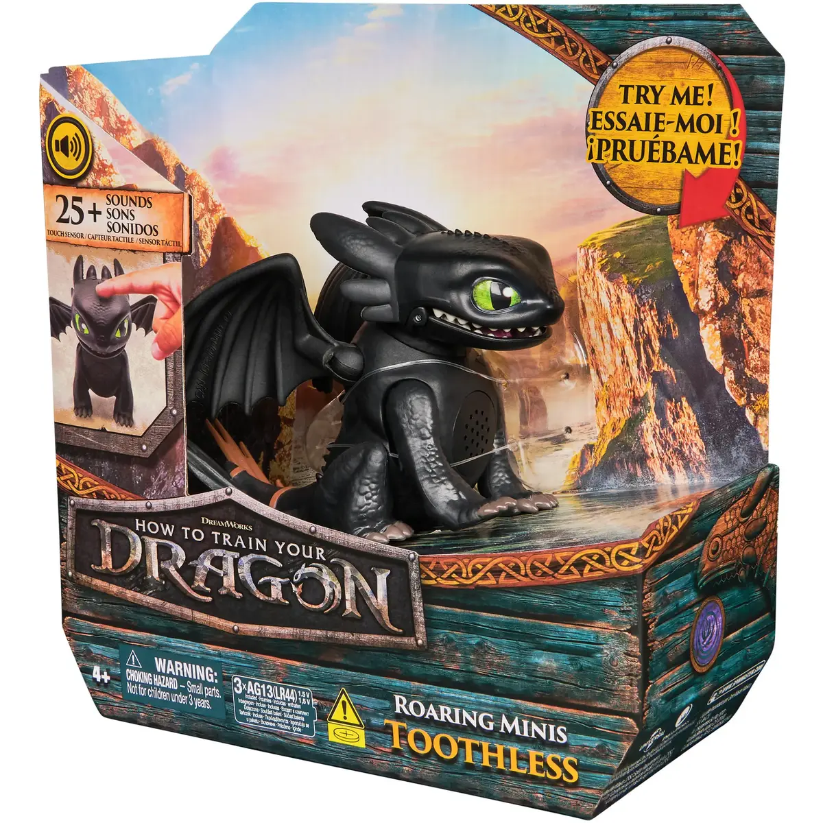 Interaktīva mini Toothless figūra Spinmaster 6074239 Photo 2