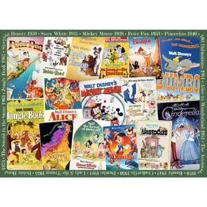 Пазл Ravensburger 1000 деталей Disney Vintage Movie Poster — модель 12000689