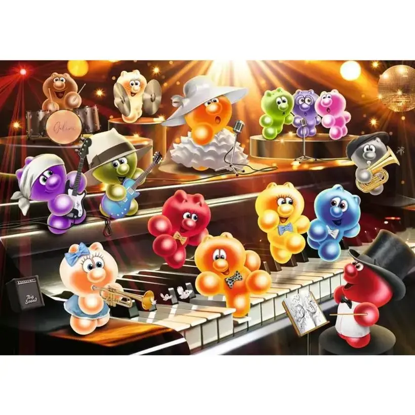 Ravensburger Gelini make music — 1000 деталей Photo 2