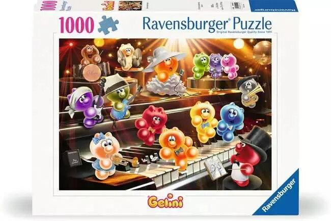 Ravensburger Puzle Colour Multfilmas 1000 gabaliņi