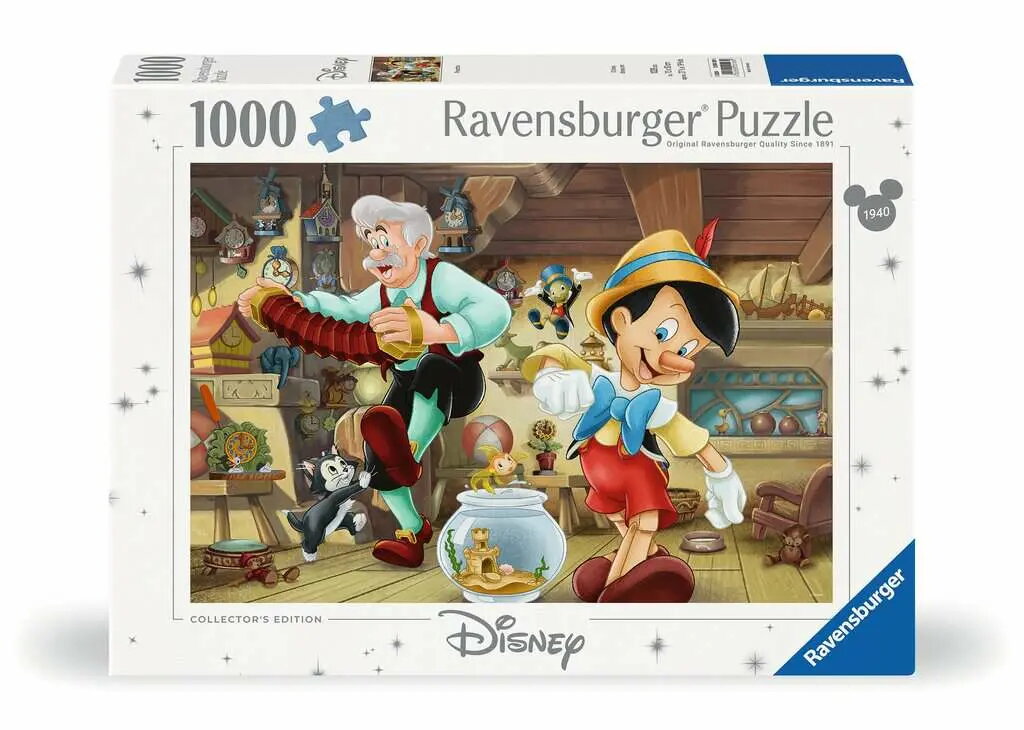 Ravensburger 12000108 Puzle 1000 gabalas Multfilmas