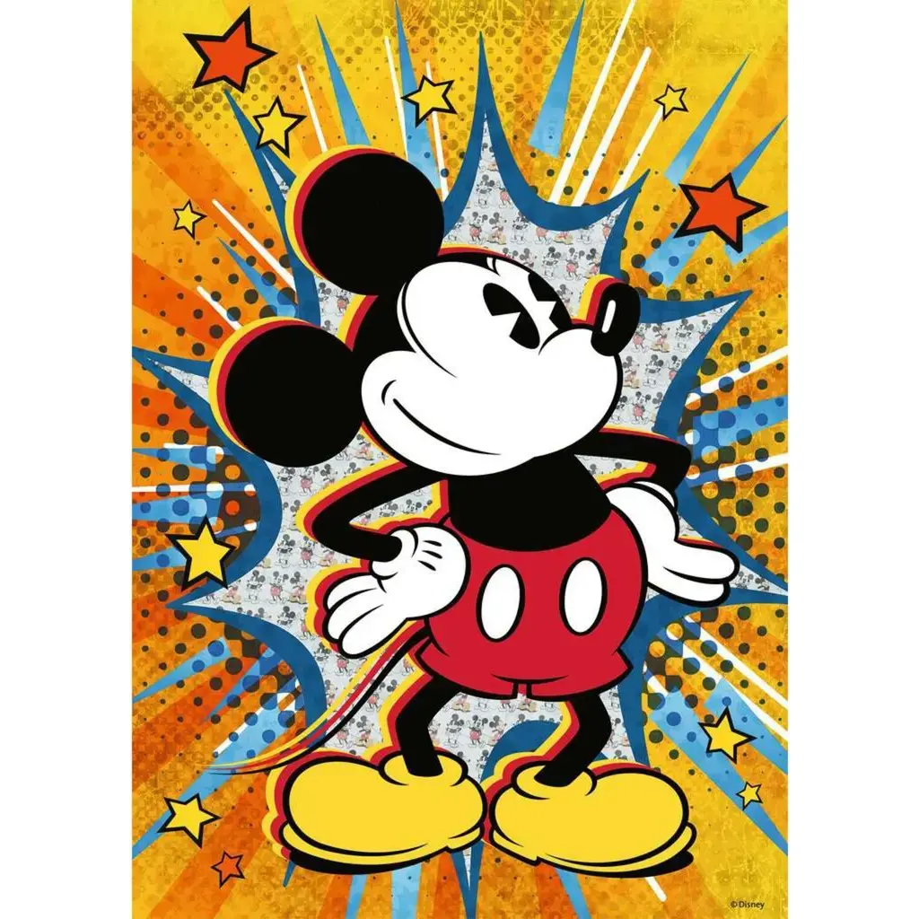 Ravensburger Disney Retro Mickey — пазл 1000 элементов Photo 2