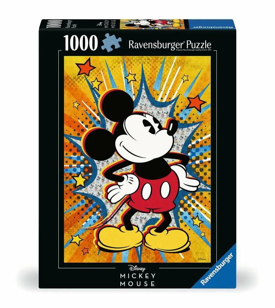 Ravensburger Mickey Mouse Puzle 1000 gabalas