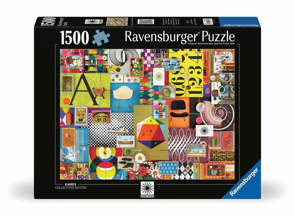 Ravensburger Mākslas Puzle 1500 gabaliņi Eames