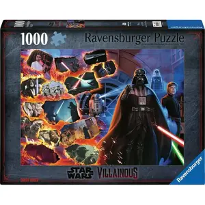 Пазл Ravensburger Star Wars Villainous Darth Vader, 1000 деталей