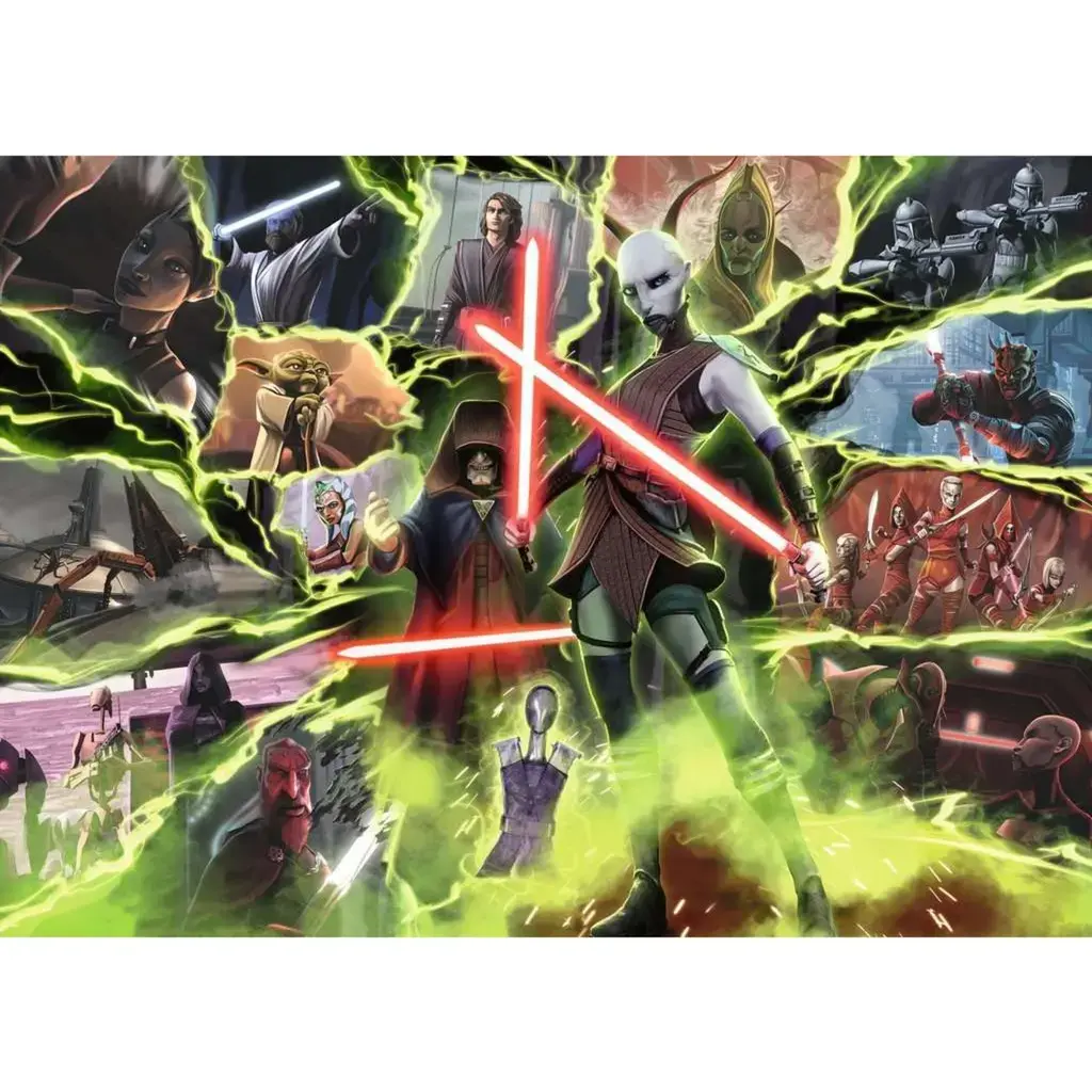 Пазл Ravensburger Star Wars Villainous Asajj Вентресс Photo 2