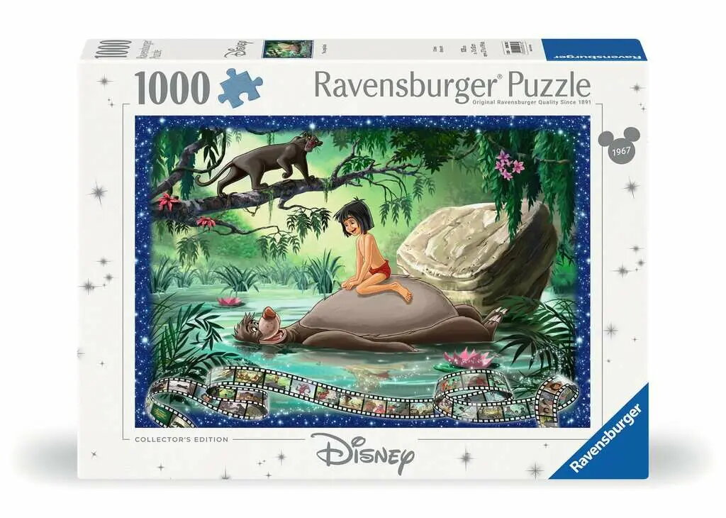 Ravensburger Džungļu grāmata Puzle 1000 gabali