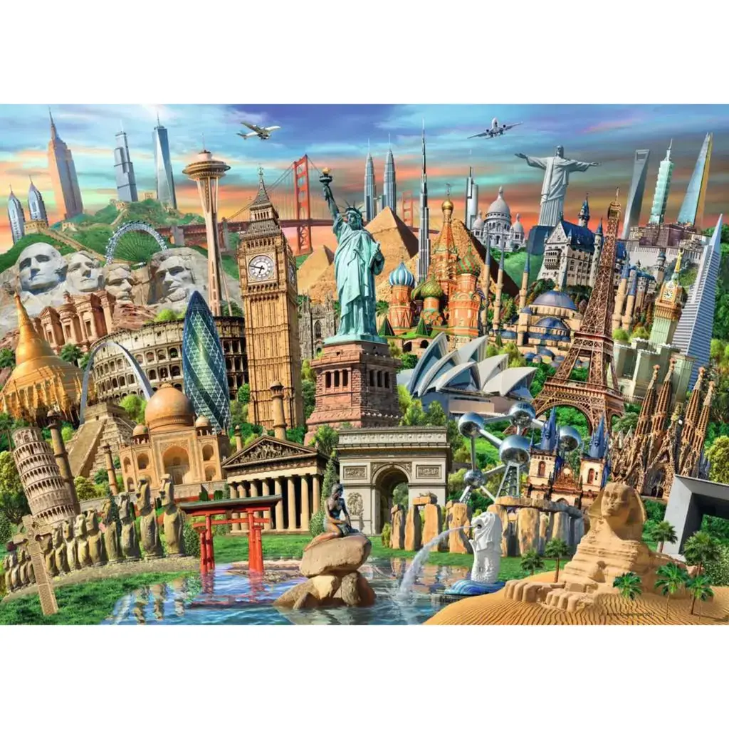 Ravensburger Sights Worldwide — пазл 1000 частей Photo 2
