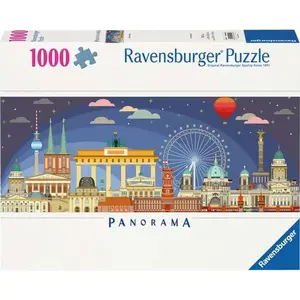Пазл Ravensburger Panorama Night in Berlin 1000 деталей, панорамный формат