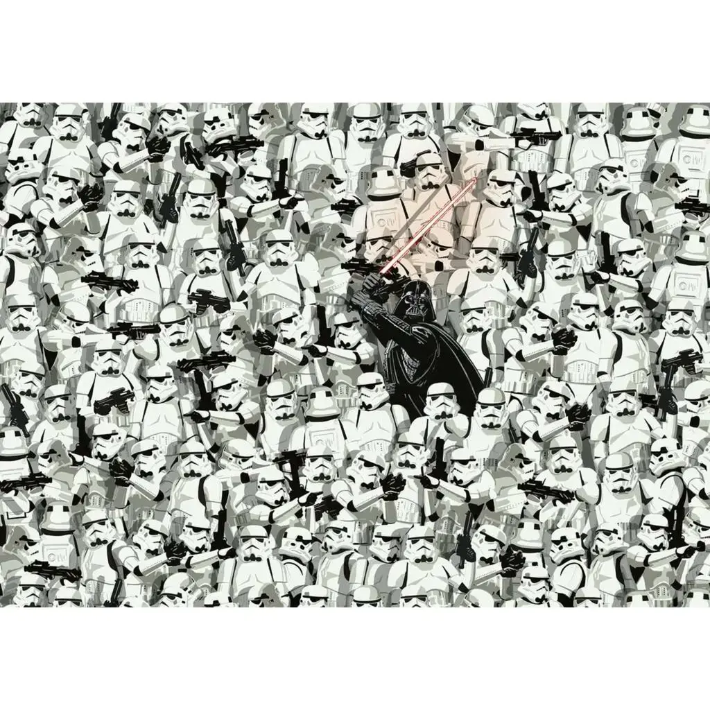Ravensburger Challenge Star Wars puzle 1000 detaļas Photo 2