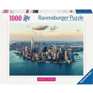 Пазл Ravensburger Beautiful Skylines New York — 1000 деталей, городской пейзаж