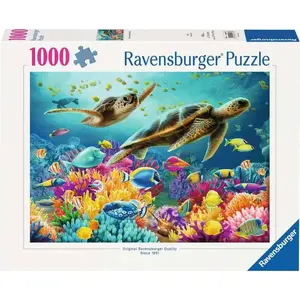 Пазл Ravensburger Blue Underwater World 1000 элементов, для взрослых и подростков, стандартный формат