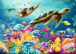 Ravensburger Colour puzzle Animals 1000 pieces