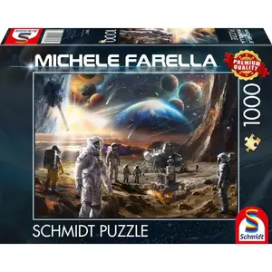 Jigsaw Puzzle schmidt spiele Michele Farella Infinite Worlds — 1000 pieces, adult puzzle