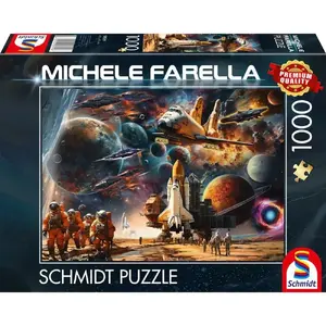 Пазл schmidt spiele Michele Farella 1000 элементов — изображение «Космическое путешествие»