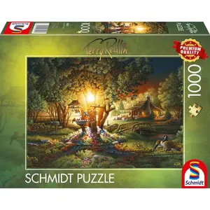 Jigsaw Puzzle schmidt spiele Terry Redlin Magnificent Spring Glow — 1000 pieces