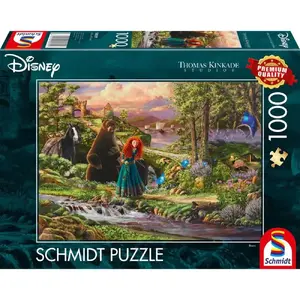 Пазл 1000 деталей Schmidt Spiele Thomas Kinkade Studios Disney Dreams Collection Brave — Merida