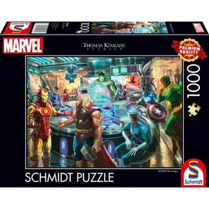 Пазл schmidt spiele Marvel The Avengers — 1000 элементов, классический пазл