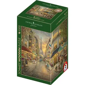Пазл schmidt spiele Picturesque Paris, деревянный, 1000 деталей