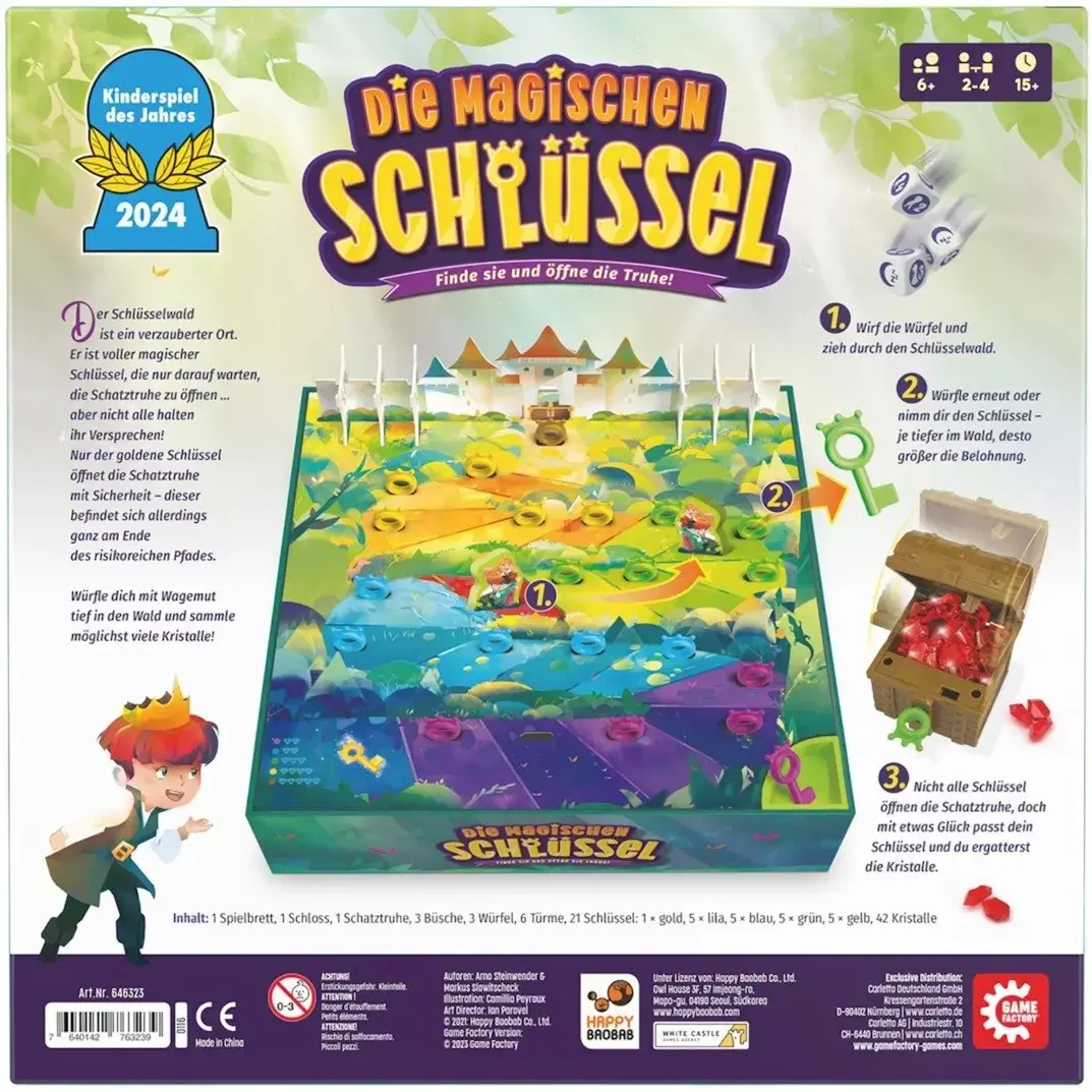 Настольная игра Gamefactory The Magic Keys Photo 6
