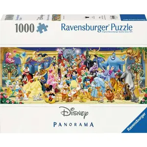 Ravensburger Panorama puzle Disney Group Photo — 1000 gab.
