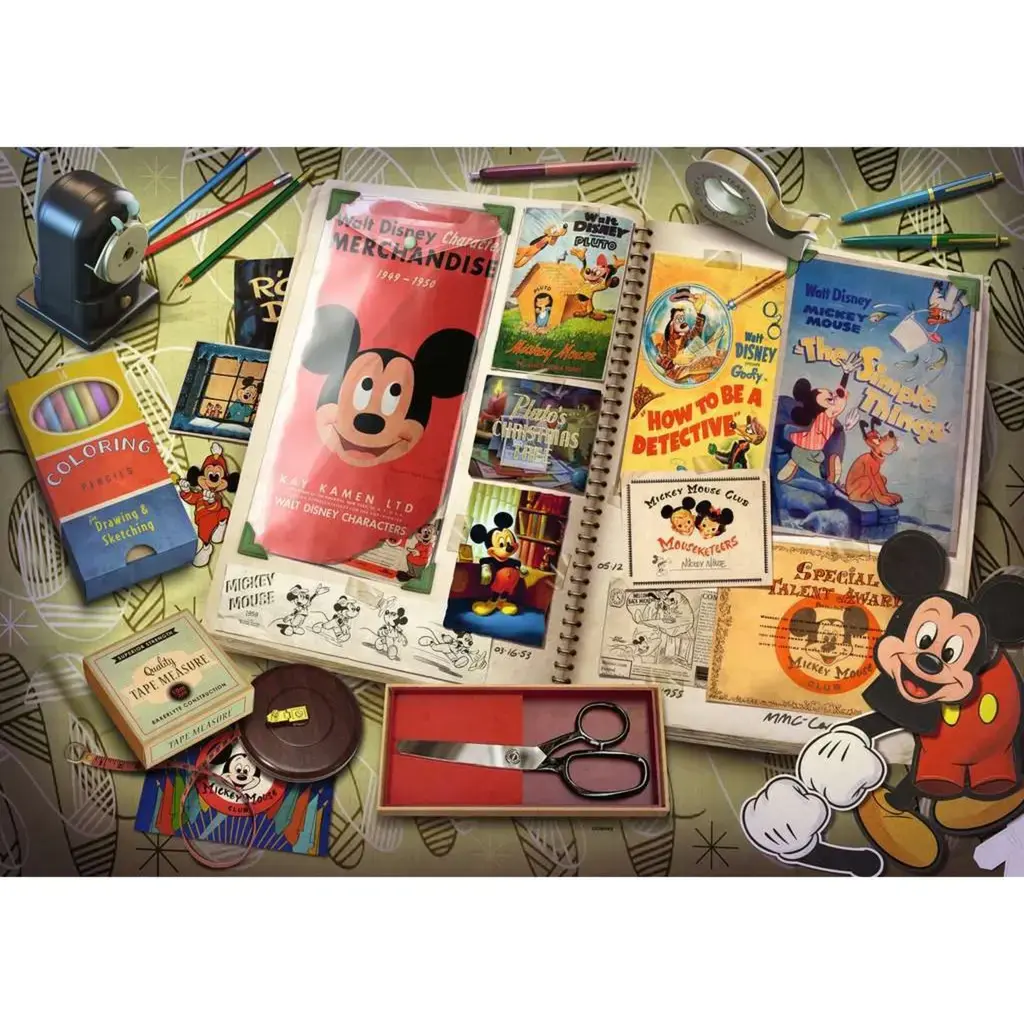 Ravensburger пазл 1000 дет. Mickey Moments (1950) Photo 2