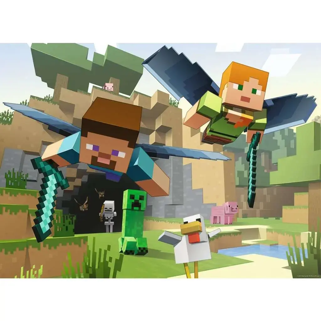 Ravensburger Minecraft Animal Adventures — 200 деталей Photo 2
