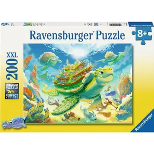 Jigsaw Puzzle Ravensburger Magical Deep Sea 200 pieces — 200-piece adult/children puzzle, vibrant underwater illustration