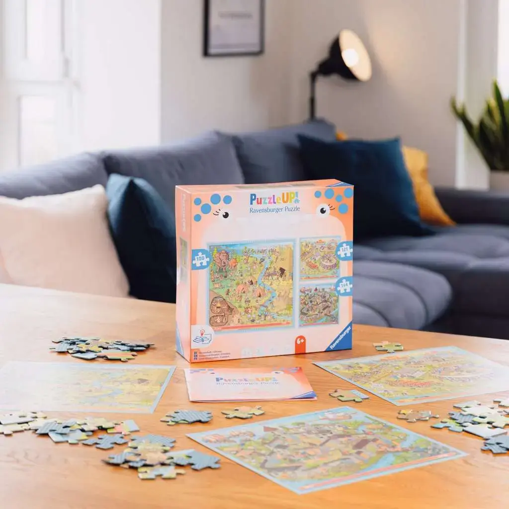 Ravensburger Puzzle UP! History — 3 puzzles (100/121/144 pcs) Photo 4