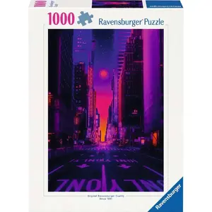 Пазл Ravensburger New York in Neon, 1000 деталей, взрослый пазл