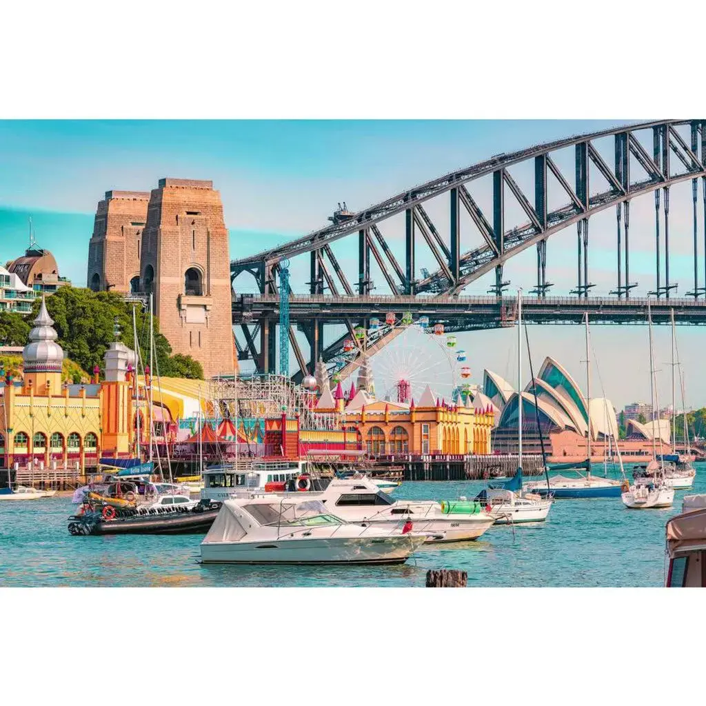Ravensburger Secret Sydney puzlis 3000 gab. Photo 2