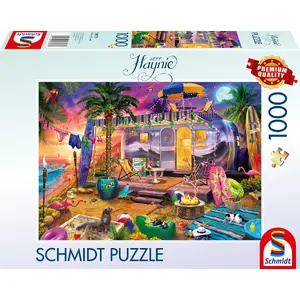Пазл schmidt spiele Jeff Haynie 1000 частей — Caravan by the Sea, живописный 1000 элементов