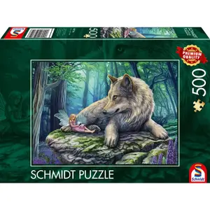 Jigsaw Puzzle Schmidt Spiele Wolf and Elf 500 pieces (model 59714)