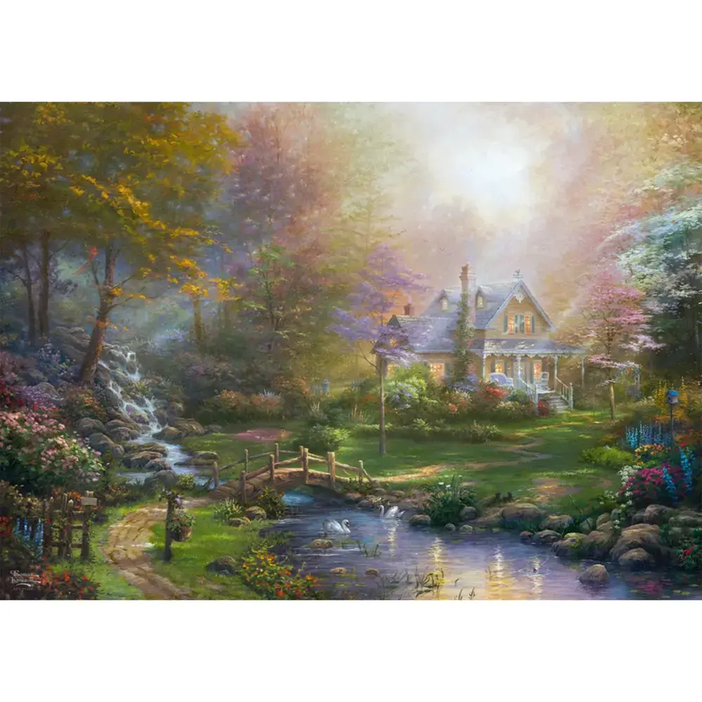 Schmidt Spiele пазл 1000 элементов Thomas Kinkade «The Perfect Mother's Day» Photo 2