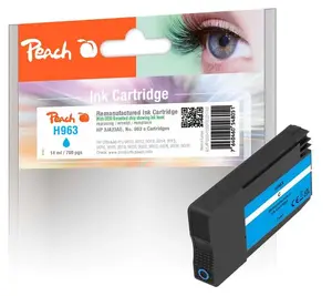 Ink Cartridge PEACH Compatible for HP 3JA23AE / PI300-1022 Cyan 14 ml, 700 pages, Single Pack