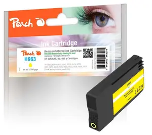 Ink cartridge PEACH Compatible Yellow model 3JA25AE / PI300-1024 – single pack, 14 ml, ~700 pages