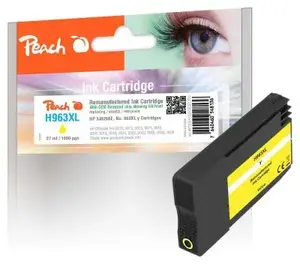 Ink cartridge PEACH PI300-1030 Compatible High (XL) Yield Yellow for HP printers, 27 ml, 160 pages