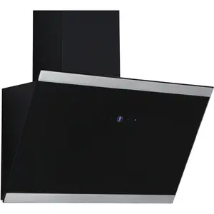 Вытяжка Respekta CH 89060 S черная нержавеющая сталь 60 см