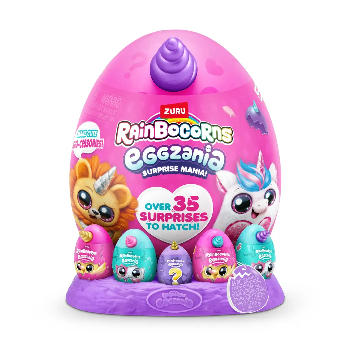 ZURU Rainbocorns Eggzania Surprise Mania Toy Animal Photo 5